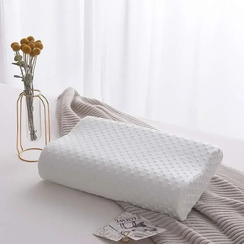 Memory Foam Orthopedic Pillow Neck Pain - 高級エルゴノミックメモリーフォーム製ネックサポート枕。整形外科的設計で、首や肩の痛みを和らげる、ゆっくりと元の形状に戻るスローリバウンド式睡眠用枕。