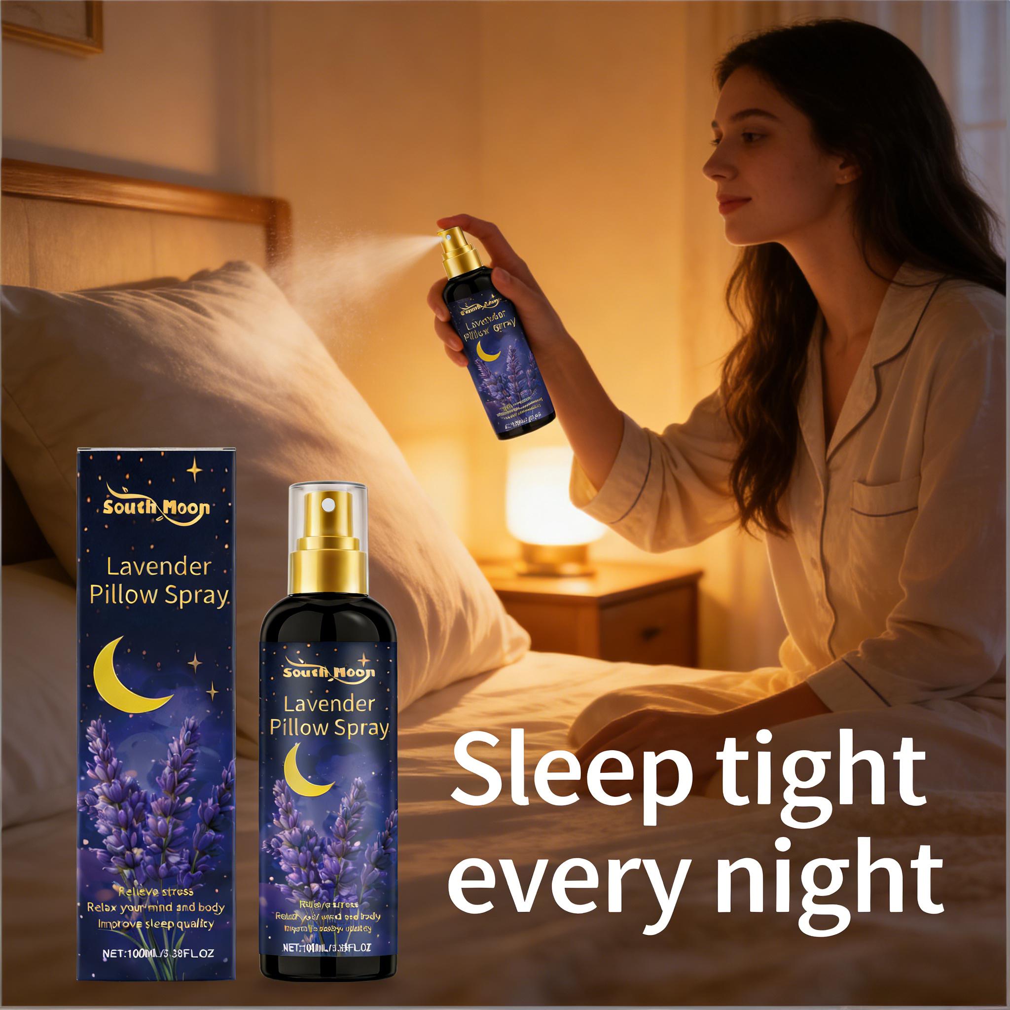 睡眠スプレー ラベンダー入り 枕用 不安軽減 睡眠促進 睡眠 - Anti Snore Contour Pillow のレビューと価格