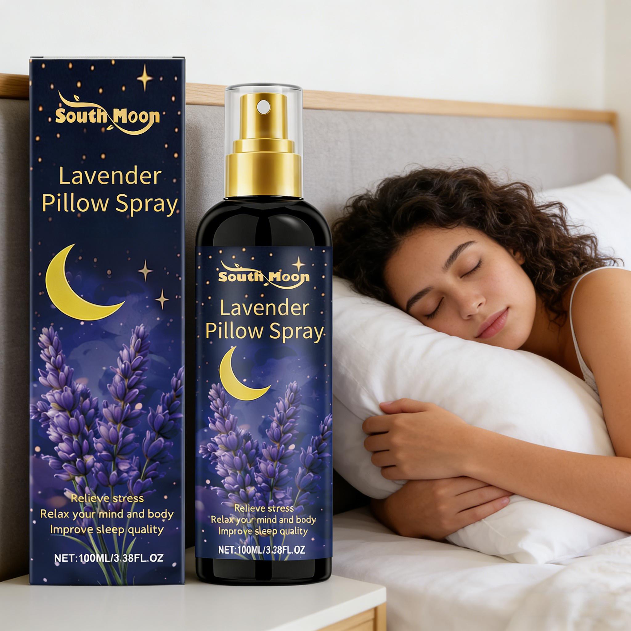 睡眠スプレー ラベンダー入り 枕用 不安軽減 睡眠促進 睡眠 - Anti Snore Contour Pillow のレビューと価格