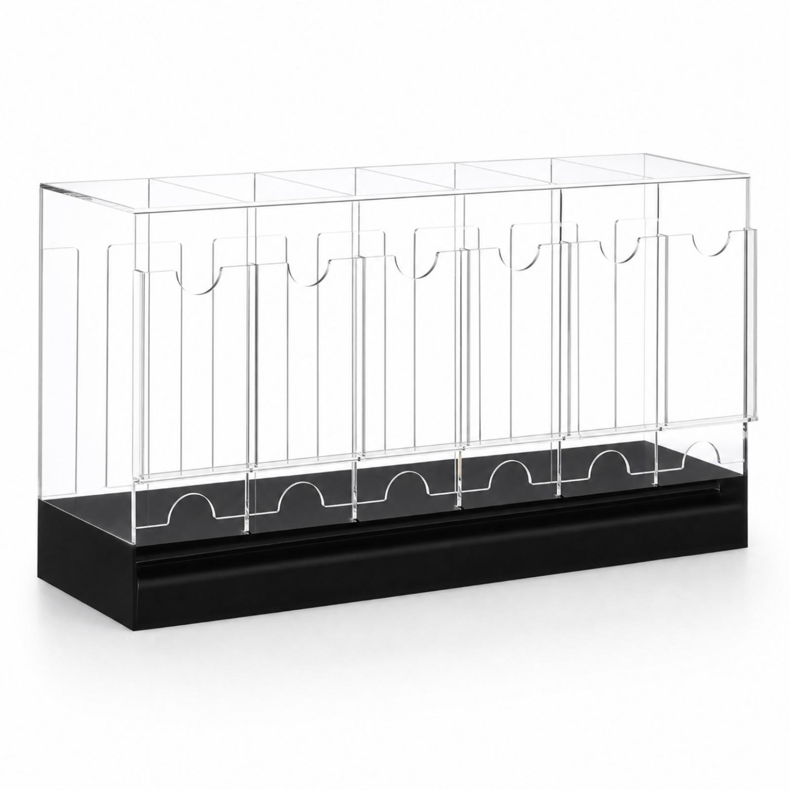 仕切り付きカードディスプレイボックス、蓋なし、アクリル製、カ - Storage & Organization のレビューと価格