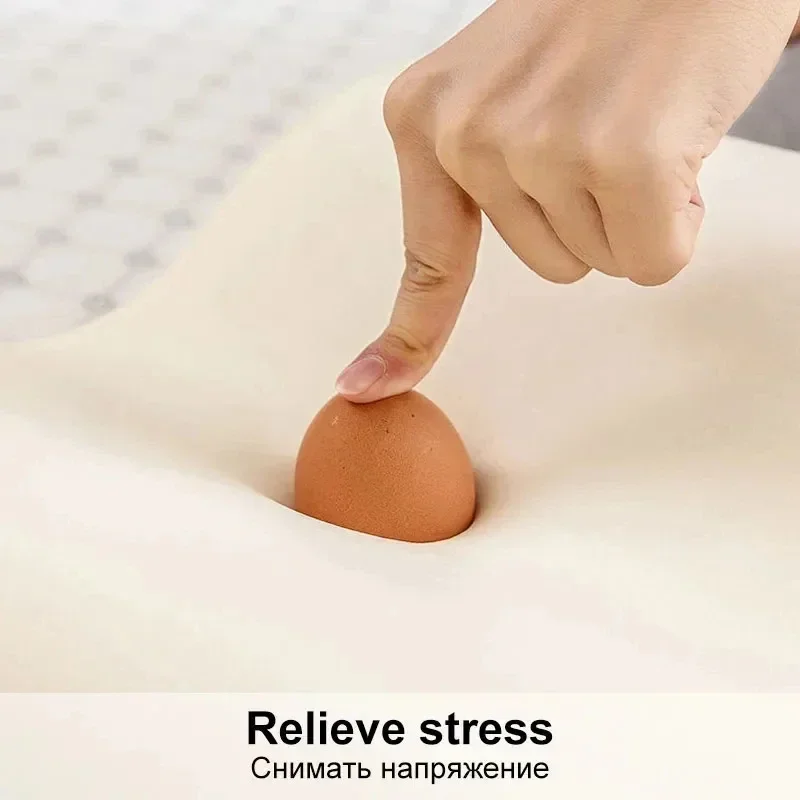睡眠用メモリーフォーム枕。横向き寝に適した、首や肩の痛みを和 - Memory Foam Orthopedic Pillow Neck Pain のレビューと価格
