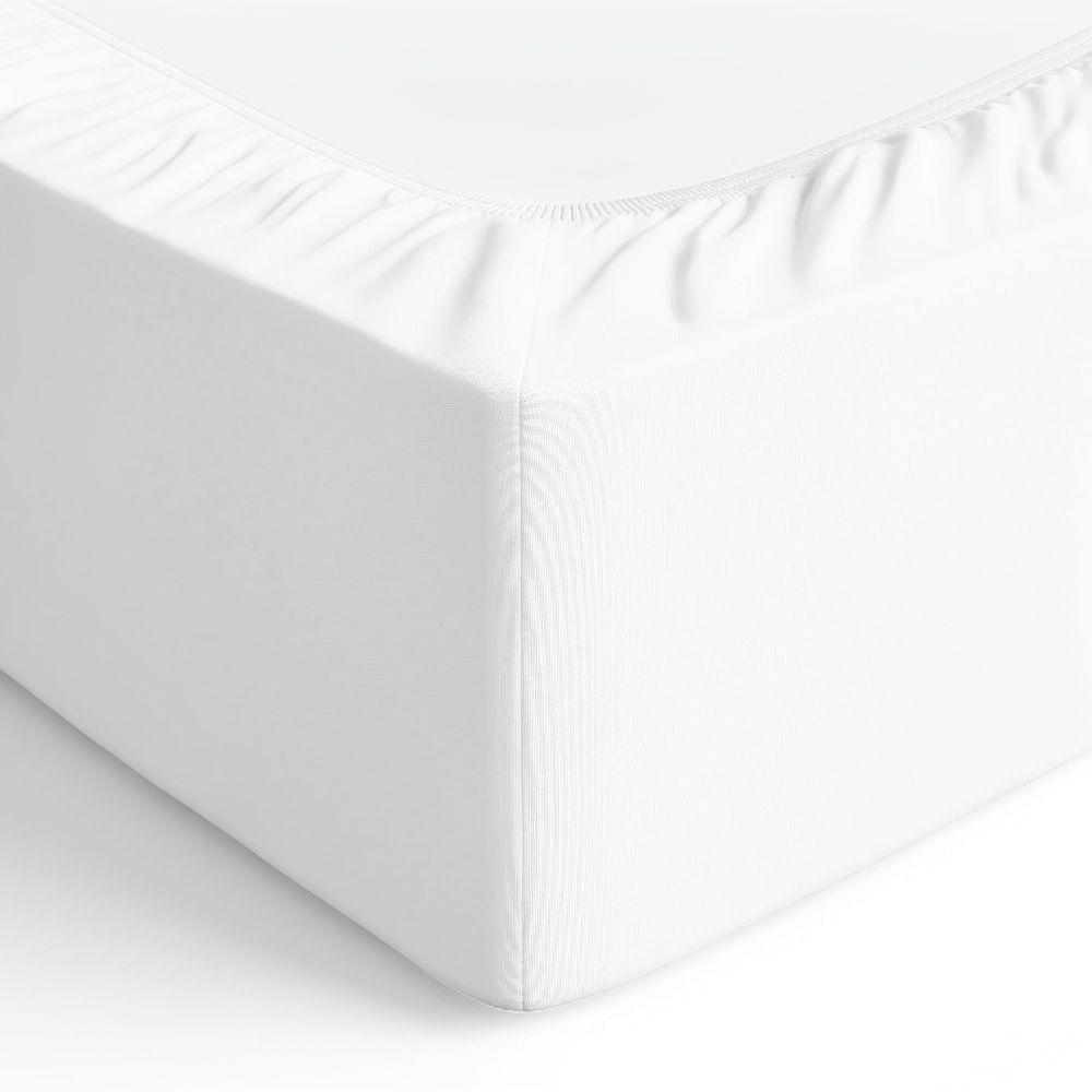 ミニマリストスタイルのベッドリネンセット。無地のシーツ、綿素 - Fitted Bed Sheets Deep Pocket のレビューと価格