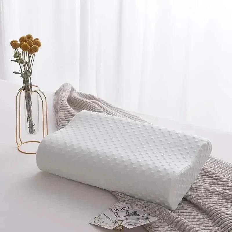 高級エルゴノミックメモリーフォーム製ネックサポート枕。整形外 - Memory Foam Orthopedic Pillow Neck Pain のレビューと価格