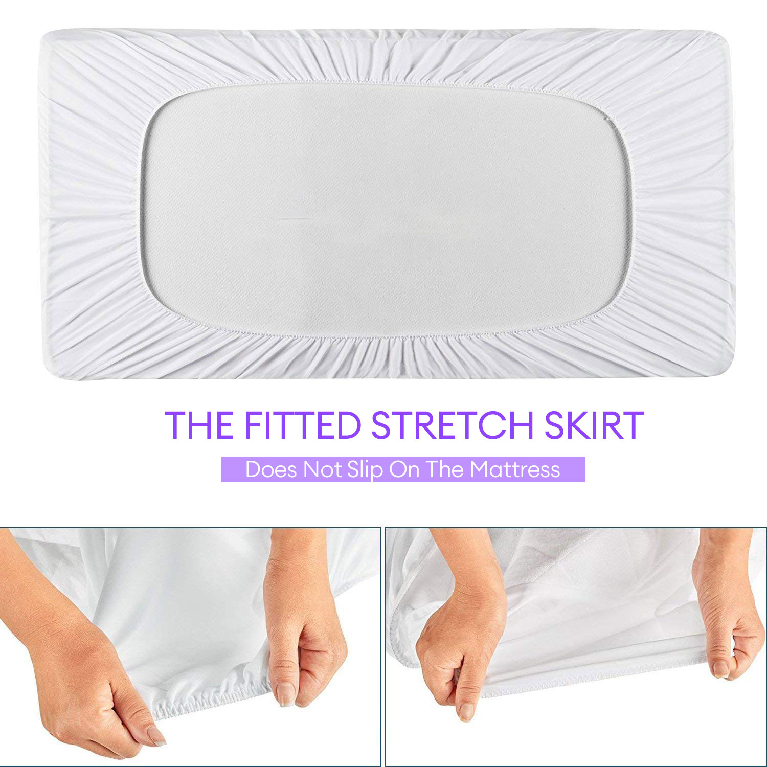 ベビーベッド用マットレスプロテクター 1枚 防水・防ダニ・洗 - Waterproof Mattress Protector Breathable のレビューと価格