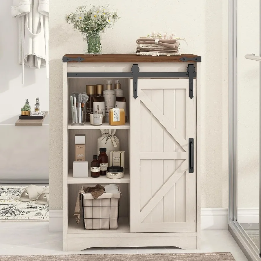 4つの引き出しとスライドドアを備えた、白いMDF製の、素朴な - Kitchen のレビューと価格