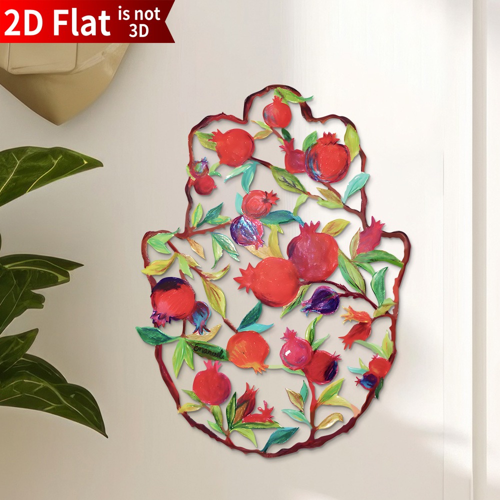 CIFBUY ハムサ メタル製壁飾り、魔除けの目模様と花のモ - Home Decor のレビューと価格